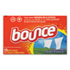 <strong>Bounce®</strong><br />Fabric Softener Sheets, Outdoor Fresh, 15 Sheets/Box, 15 Box/Carton