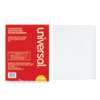 <strong>Universal®</strong><br />Laminating Pouches, 3 mil, 9" x 11.5", Gloss Clear, 25/Pack