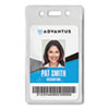 <strong>Advantus</strong><br />Proximity ID Badge Holders, Vertical, Clear 2.68" x 4.38" Holder, 2.38" x 3.63" Insert, 50/Pack