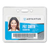 <strong>Advantus</strong><br />Proximity ID Badge Holders, Horizontal, Clear 3.75" x 3" Holder, 3.5" x 2.25" Insert, 50/Pack