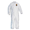 A30 Elastic Back And Cuff Coveralls, 4x-Large, White, 25/carton