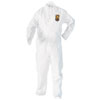 A20 Breathable Particle Protection Coveralls, Medium, White, 24/carton