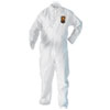 A20 Breathable Particle-Pro Coveralls, Zip, 2x-Large, White, 24/carton