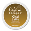 <strong>Café Escapes®</strong><br />Cafe Escapes Chai Latte K-Cups, 24/Box