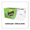 Quilted Napkins, 1-Ply, 12 1/10 x 12, Assorted - Print or White, 200/Pack