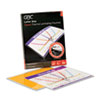 <strong>GBC®</strong><br />EZUse Thermal Laminating Pouches, 5 mil, 9" x 11.5", Gloss Clear, 100/Box