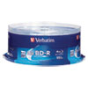 BD-R Blu-Ray Disc, 25 GB, 16x, White, 25/Pack