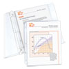 Standard Weight Polypropylene Sheet Protectors, Clear, 2", 11 x 8.5, 100/Box