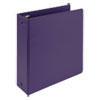 Earth's Choice Biobased Economy Round Ring View Binders, 3 Rings, 3" Capacity, 11 X 8.5, Purple