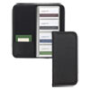 <strong>Samsill®</strong><br />Professional Vinyl Business Card File, Holds 160 2 x 3.5 Cards, 4.75 x 10.25, Black