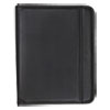 <strong>Samsill®</strong><br />Professional Zippered Pad Holder, Pockets/Slots, Writing Pad, Black