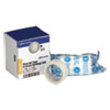 SmartCompliance First Aid Tape/Gauze Roll Combo, 0.5" x 5 yd Tape, 2" x 4 yd Gauze