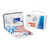 Office First Aid Kit, for Up to 25 People, 131 Pieces, Plastic Case