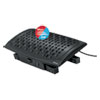 <strong>Fellowes®</strong><br />Climate Control Footrest, 16.5w x 10d x 5.5, 6.5h, Black