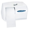 Essential Coreless Srb Tissue Dispenser, 11 1/10 X 6 X 7 5/8, White
