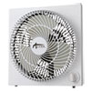 <strong>Alera®</strong><br />9" 3-Speed Desktop Box Fan, Plastic, White