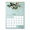Romantic Wall Calendar, Floral Photography, 12 x 17, White/Multicolor Sheets, 12-Month (Jan to Dec): 2025