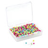 Map Push Pins, Plastic, Assorted, 0.5", 300/Pack