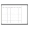 <strong>U Brands</strong><br />PINIT Magnetic Dry Erase Undated One Month Calendar, 47 x 35, White
