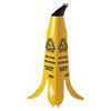 <strong>Impact®</strong><br />Banana Wet Floor Cones, 11 x 11.15 x 23.25, Yellow/Brown/Black
