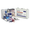 First Aid Kit for 25 People, 104 Pieces, OSHA Compliant, Metal Case