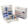 NON-RETURNABLE. ANSI 2015 COMPLIANT CLASS A TYPE I AND II FIRST AID KIT FOR 25 PEOPLE, 89 PIECES