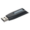 <strong>Verbatim®</strong><br />Store 'n' Go V3 USB 3.0 Drive, 8 GB, Black/Gray