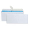 Security Envelope, #10, Commercial Flap, Redi-Strip Closure, 4.13 X 9.5, White, 500/box