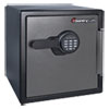Fire-Safe with Digital Keypad Access, 1.23 cu ft, 16.38w x 19.38d x 17.88h, Gunmetal