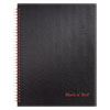 <strong>Black n' Red™</strong><br />Hardcover Twinwire Notebooks, SCRIBZEE Compatible, 1-Subject, Wide/Legal Rule, Black Cover, (70) 11 x 8.5 Sheets