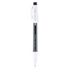 <strong>Pilot®</strong><br />FriXion Fineliner Erasable Porous Point Pen, Stick, Fine 0.6 mm, Black Ink, Black/White Barrel, Dozen