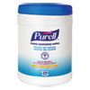 <strong>PURELL®</strong><br />Sanitizing Hand Wipes, 6.75 x 6, Fresh Citrus, White, 270 Wipes/Canister