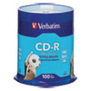 <strong>Verbatim®</strong><br />CD-R Recordable Disc, 700 MB/80 min, 52x, Spindle, White, 100/Pack