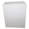 Metal Combo Towel Dispenser, 11 X 4.5 X 15.75, Off White