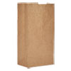 <strong>General</strong><br />Grocery Paper Bags, 30 lb Capacity, #4, 5" x 3.33" x 9.75", Kraft, 500 Bags