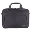 Purpose Executive Briefcase, Fits Devices Up to 15.6", Nylon, 3.5 x 3.5 x 12, Black