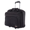 Purpose Business Case On Wheels, Fits Devices Up to 15.6", Polyester, 8.5 x 8.5 x 16, Black