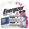 <strong>Energizer®</strong><br />123 Lithium Photo Battery, 3 V, 2/Pack