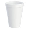 <strong>Dart®</strong><br />Foam Drink Cups, 12 oz, White, 25/Bag, 40 Bags/Carton