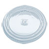 Portion Cup Lids, Fits 3.25 oz to 5.5 oz Cups, Clear, 2,500/Carton
