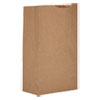 Grocery Paper Bags, 52 lbs Capacity, #3, 4.75"w x 2.94"d x 8.04"h, Kraft, 500 Bags