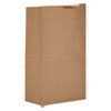 Grocery Paper Bags, 30 Lbs Capacity, #3, 4.75"w X 2.94"d X 8.56"h, Kraft, 500 Bags