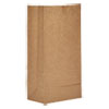<strong>General</strong><br />Grocery Paper Bags, 50 lb Capacity, #8, 6.13" x 4.13" x 12.44", Kraft, 500 Bags