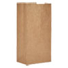 <strong>General</strong><br />Grocery Paper Bags, 50 lb Capacity, #4, 5" x 3.13" x 9.75", Kraft, 500 Bags