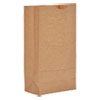 Grocery Paper Bags, 60 Lbs Capacity, #10, 6.31"w X 4.19"d X 12.38"h, Kraft, 1,000 Bags