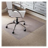 <strong>ES Robbins®</strong><br />EverLife Light Use Chair Mat for Flat to Low Pile Carpet, Rectangular, 46 x 60, Clear
