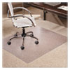Multi-Task Series Anchorbar Chair Mat For Carpet Up To 0.38", 46 X 60, Clear
