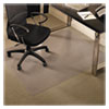 Everlife Chair Mats For Medium Pile Carpet, Rectangular, 46 X 60, Clear
