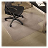 <strong>ES Robbins®</strong><br />EverLife Chair Mats for Medium Pile Carpet With Lip, 36 x 48, Clear