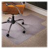 Natural Origins Chair Mat With Lip For Carpet, 36 X 48, Clear